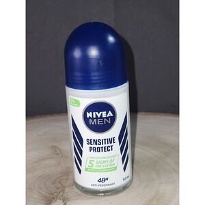 Nivea Men‎ Sensitive Protect Antiperspirant Roll On Deodorant, 1.7oz (50ml)~NEW
